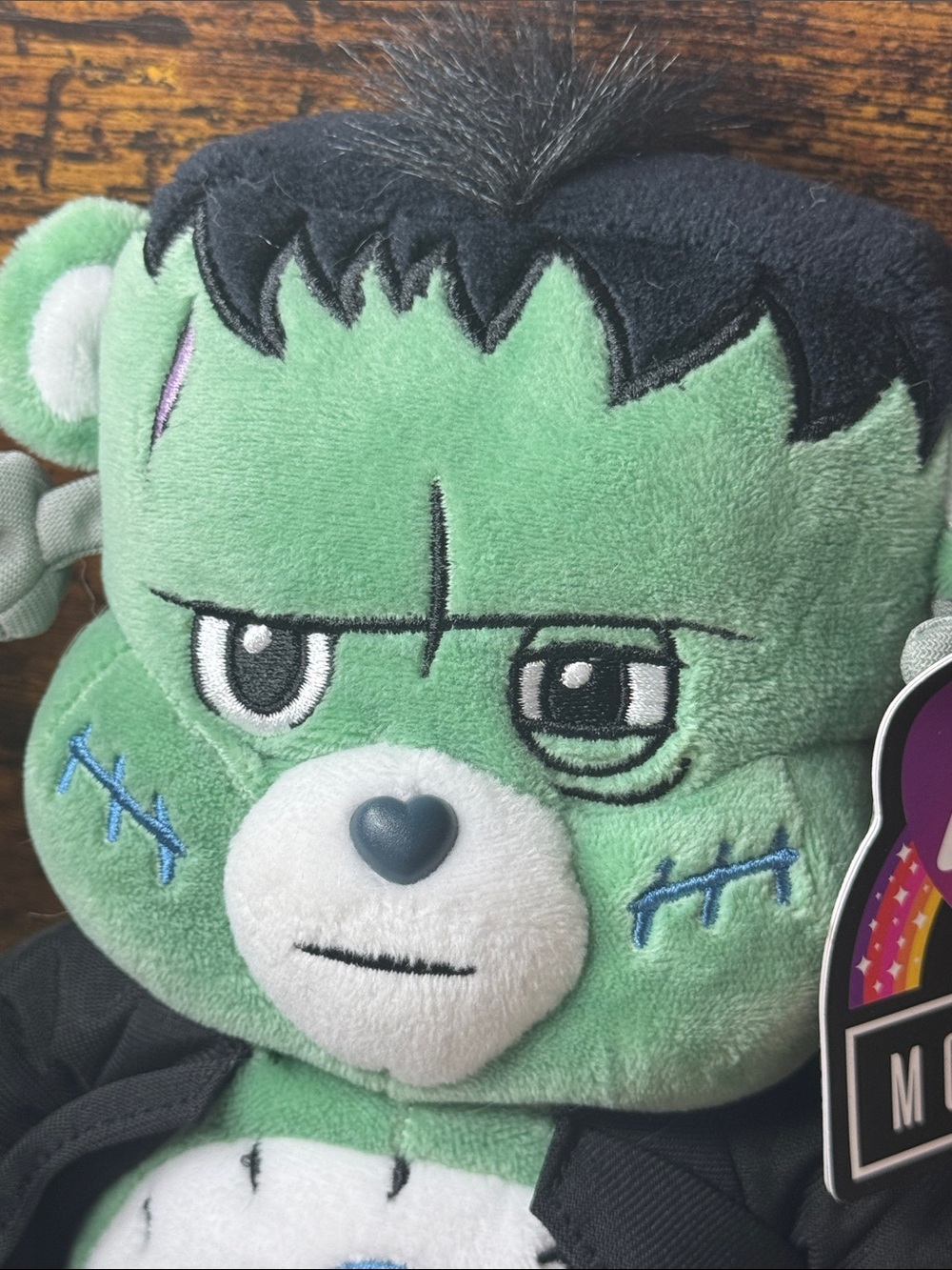 Care Bears x Monsters Grumpy Bear Frankenstein's Monster Limited Edition - Picture 3 of 10